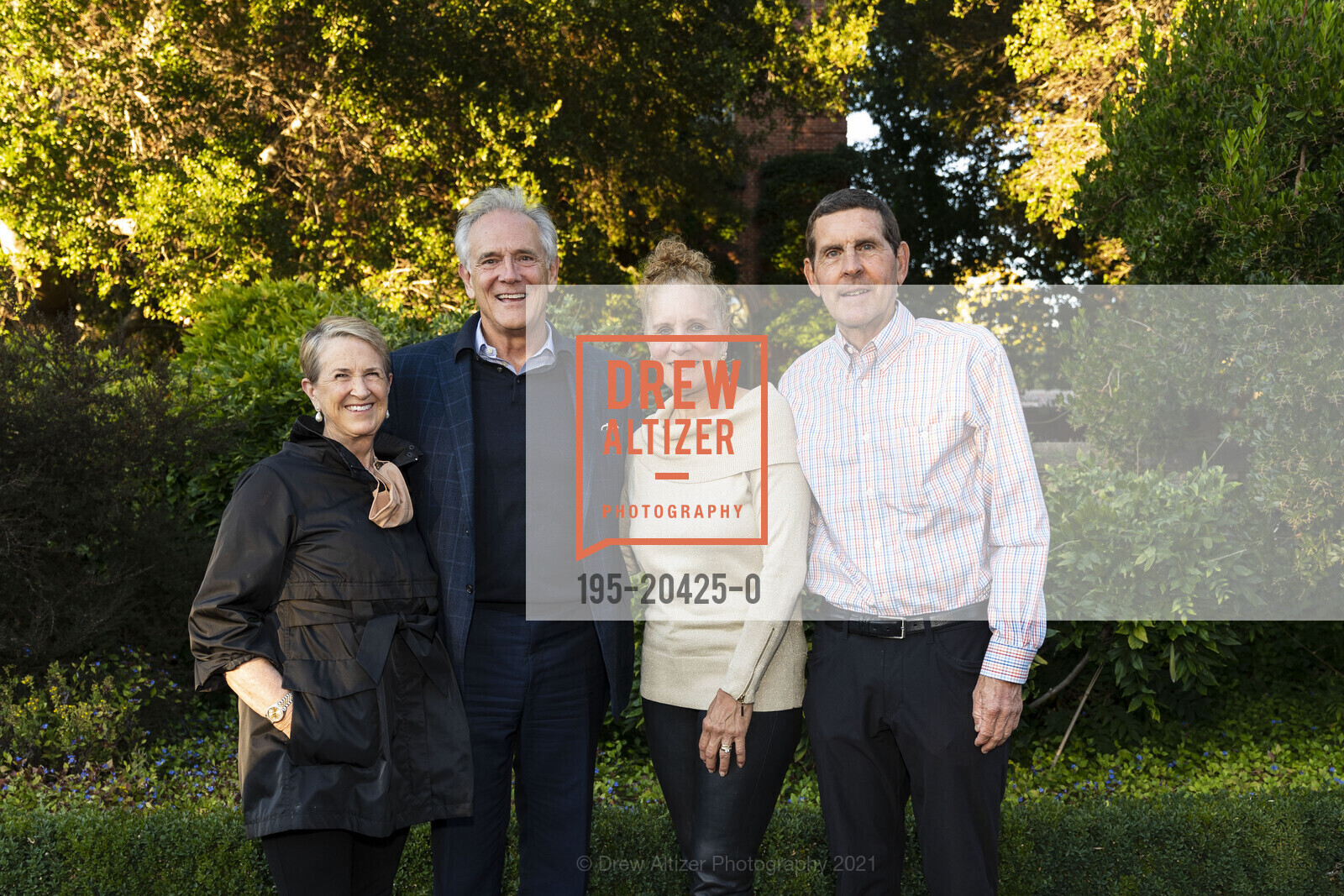 Katrina Berube, Michael Berube, Anne Schoebel, David Schoebel, San Mateo County History Makers Honors Joe Cotchett, Filoli Historic House & Garden. 86 Cañada Rd, September 10th, 2021, Photo #195-20425-0 Katrina Berube, Michael Berube, Anne Schoebel, David Schoebel, Photo #195-20425-0