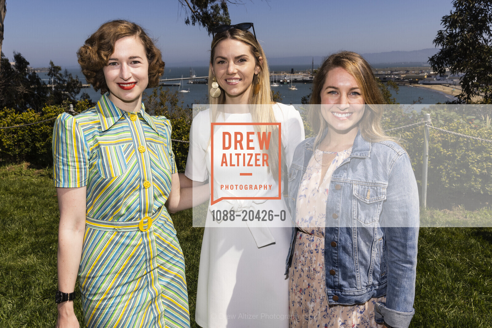 Natalie Wiener, Kristin DeGraff, Adrienne Plaskett, ICAA Luncheon Honoring Madeline Stuart, The General's Residence. 1 Fort Mason, September 12th, 2021, Photo #1088-20426-0 Natalie Wiener, Kristin DeGraff, Adrienne Plaskett, Photo #1088-20426-0