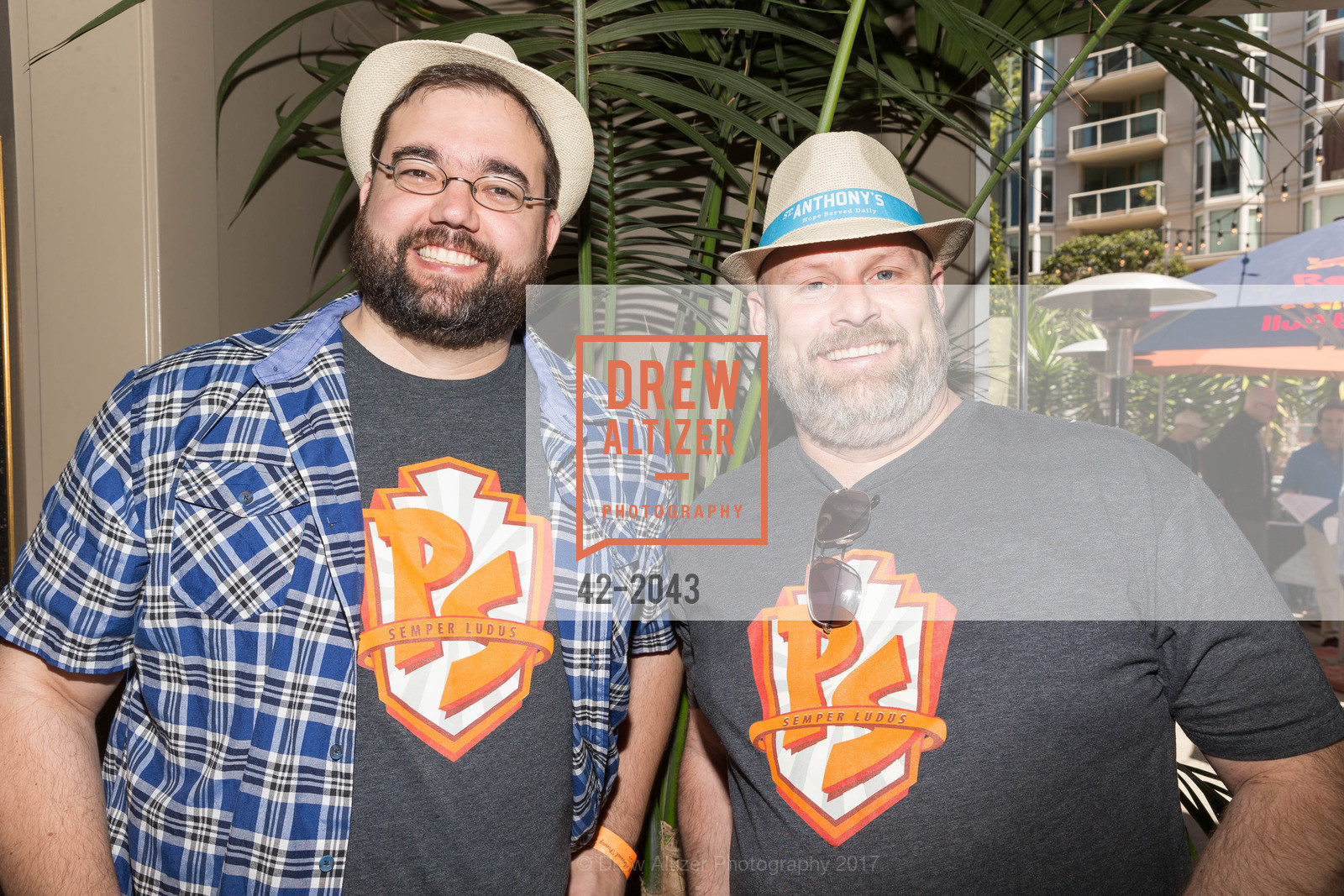 Andy Pickett, Kevin Kuenstler, St. Anthony's 40th Annual Penny Pitch 2017, Momo's. 760 2nd St. San Francisco , California 94107, April 21st, 2017, Photo #42-2043 Andy Pickett, Kevin Kuenstler, Photo #42-2043