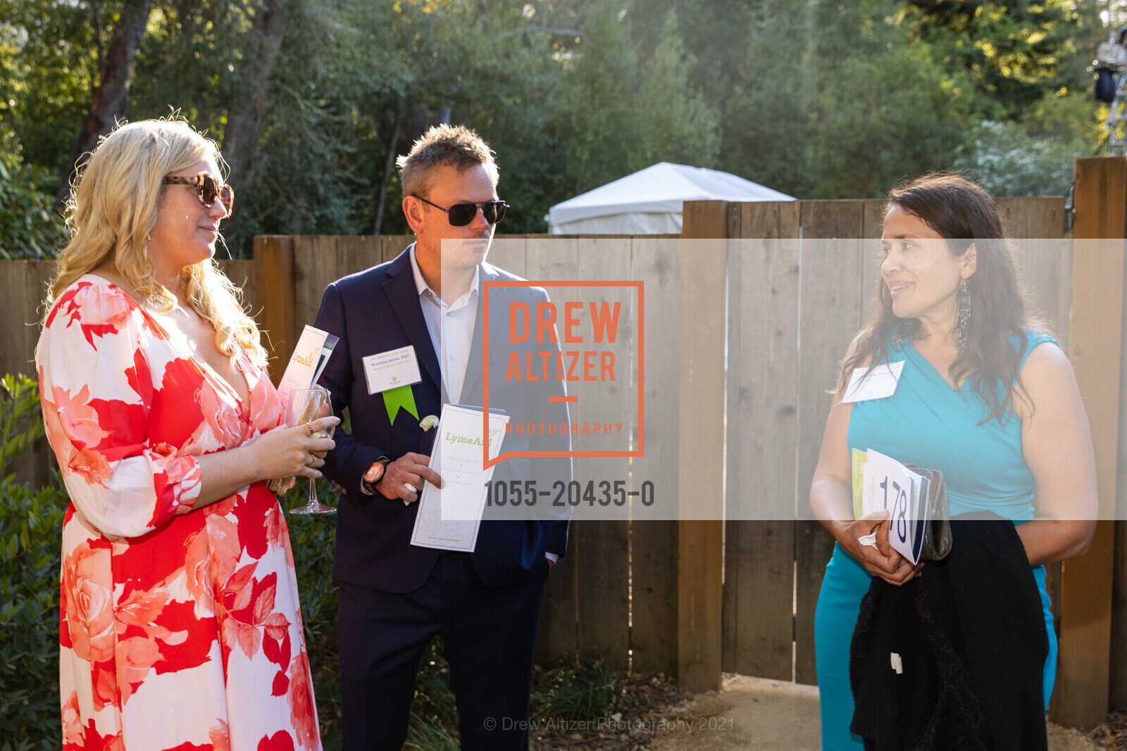 Kristin Rose Jutras, Brandon Jutras, Katariina Tuovinen, LymeAid Benefiting The Bay Area Lyme Foundation, Private Residence, September 18th, 2021, Photo #1055-20435-0 Kristin Rose Jutras, Brandon Jutras, Katariina Tuovinen, Photo #1055-20435-0