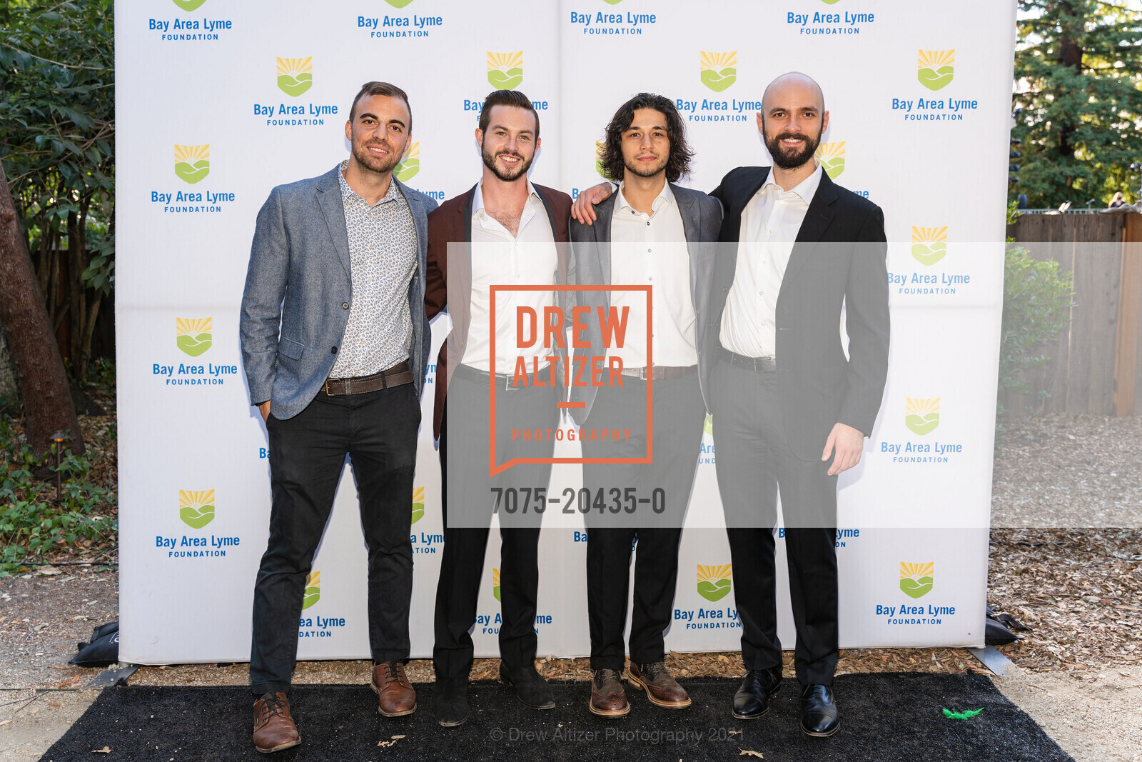 Nemanja Dordevic, Wyatt Giampa, Jonathan Fortis, Sean Morgenthaler, LymeAid Benefiting The Bay Area Lyme Foundation, Private Residence, September 18th, 2021, Photo #7075-20435-0 Nemanja Dordevic, Wyatt Giampa, Jonathan Fortis, Sean Morgenthaler, Photo #7075-20435-0