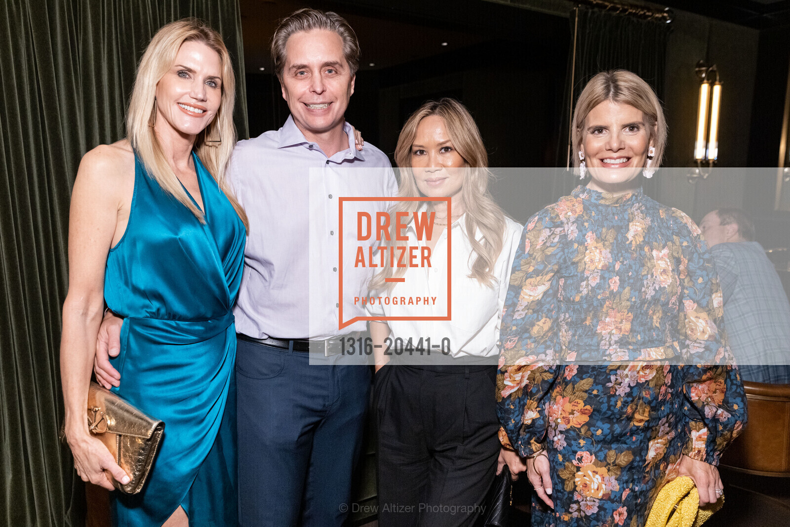 Carolyn Chaikovsky, Yar Chaikovsky, Jocelyn Abisia, Nancy Evars, Selby's Hosts Champagne & Caviar, Selby's. 3001 El Camino Real, Photo #1316-20441-0 Carolyn Chaikovsky, Yar Chaikovsky, Jocelyn Abisia, Nancy Evars, Photo #1316-20441-0