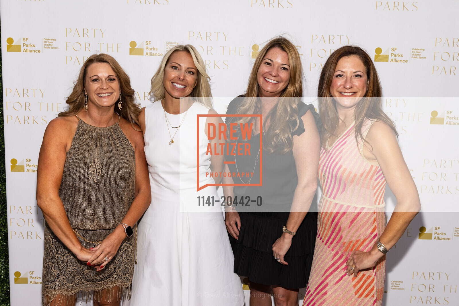 Tania Schaff, Michelle Hughes, Jennifer Flint, Victoria Dade, Party For The Parks, Mission Rock Resort. 817 Terry A Francois Blvd, Photo #1141-20442-0 Tania Schaff, Michelle Hughes, Jennifer Flint, Victoria Dade, Photo #1141-20442-0