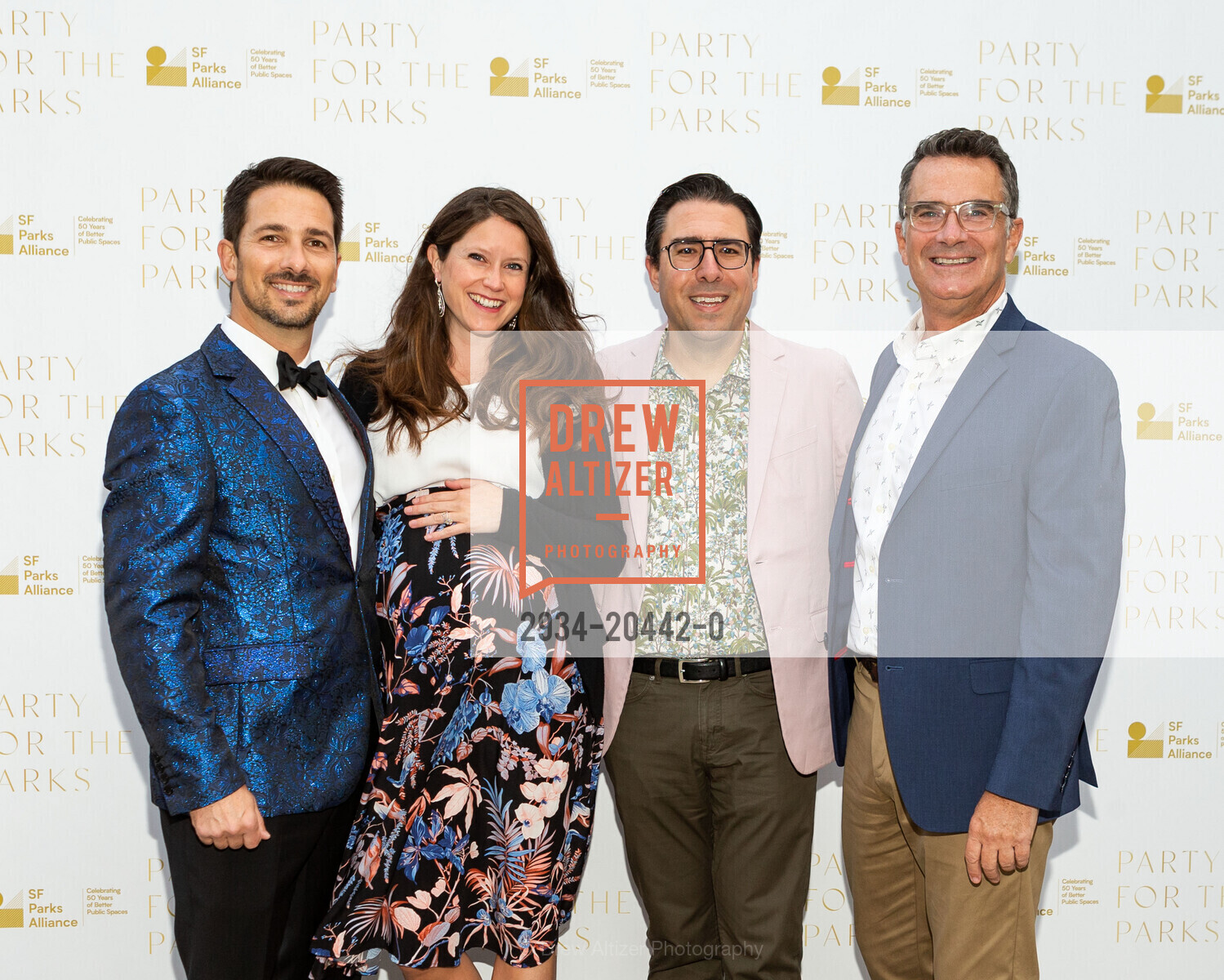 Victor Olivieri, Shannon Olivieri Hovis, Jason Pellegrini, James Meininger, Party For The Parks, Mission Rock Resort. 817 Terry A Francois Blvd, Photo #2934-20442-0 Victor Olivieri, Shannon Olivieri Hovis, Jason Pellegrini, James Meininger, Photo #2934-20442-0