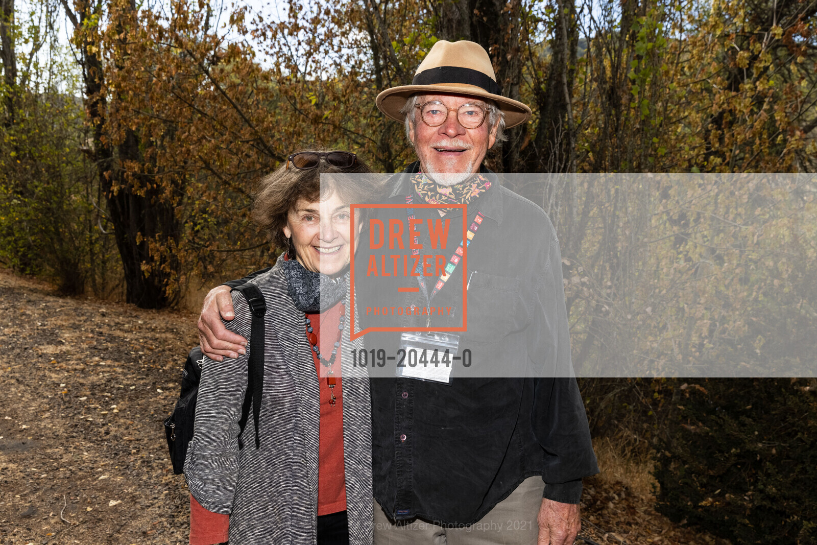 Wendy Schwartz, Mark Dowie, ODC's Fall For Art at McEvoy Ranch, McEvoy Ranch. 5935 Red Hill Rd, September 26th, 2021, Photo #1019-20444-0 Wendy Schwartz, Mark Dowie, Photo #1019-20444-0