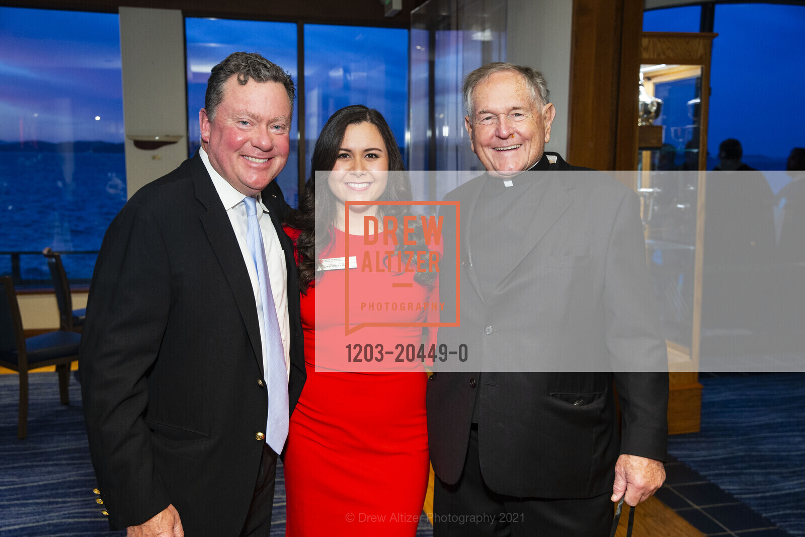 Jay Leupp, Christina Leupp, James Kidder, Order of Malta Clinic Champions Gala, St. Francis Yacht Club. 99 Yacht Rd, September 28th, 2021, Photo #1203-20449-0 Jay Leupp, Christina Leupp, James Kidder, Photo #1203-20449-0