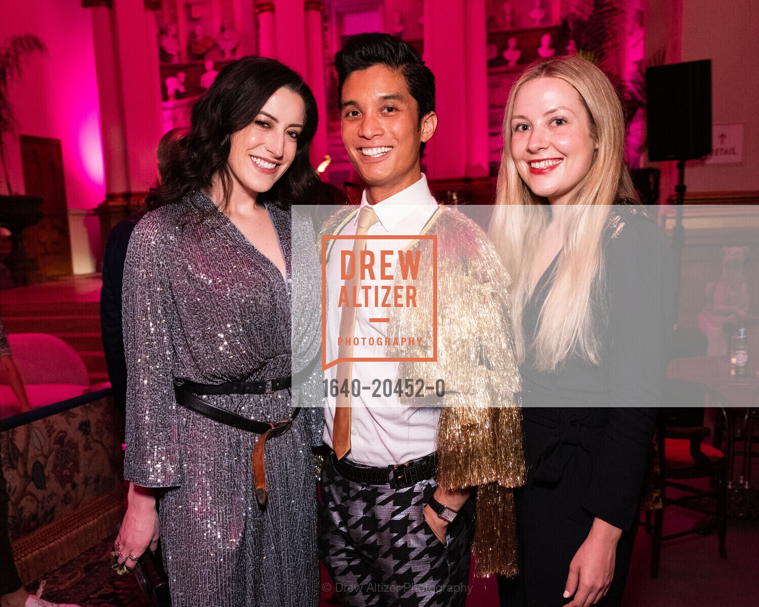 Charlotte Bowles, Kevin Pong, Antonia Miller, Ken Fulk Hosts The Prodigal Fun at St. Joseph's Arts Society, St. Joseph's Arts Society. 1401 Howard St, Photo #1640-20452-0 Charlotte Bowles, Kevin Pong, Antonia Miller, Photo #1640-20452-0