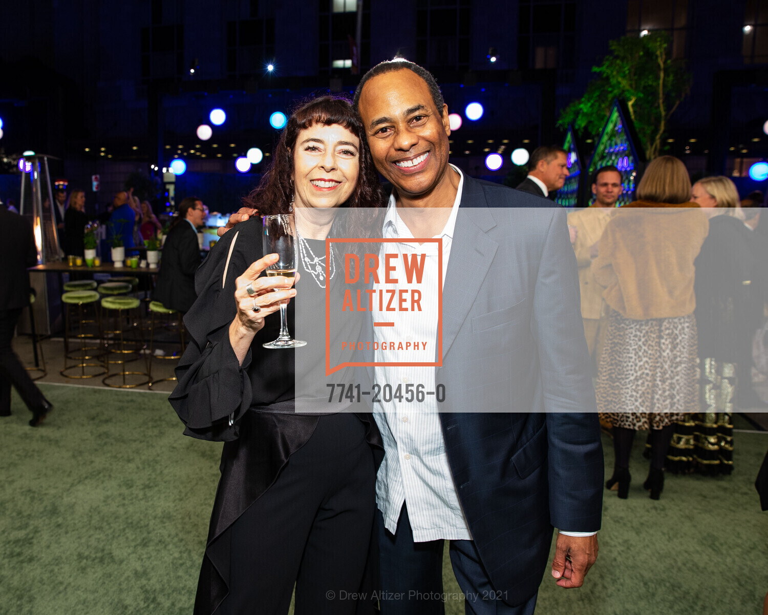 Margot Kieser, Ron Gallman, SF Symphony Re-Opening Night Gala, Louise M. Davies Symphony Hall. 201 Van Ness Ave, October 1st, 2021, Photo #7741-20456-0 Margot Kieser, Ron Gallman, Photo #7741-20456-0