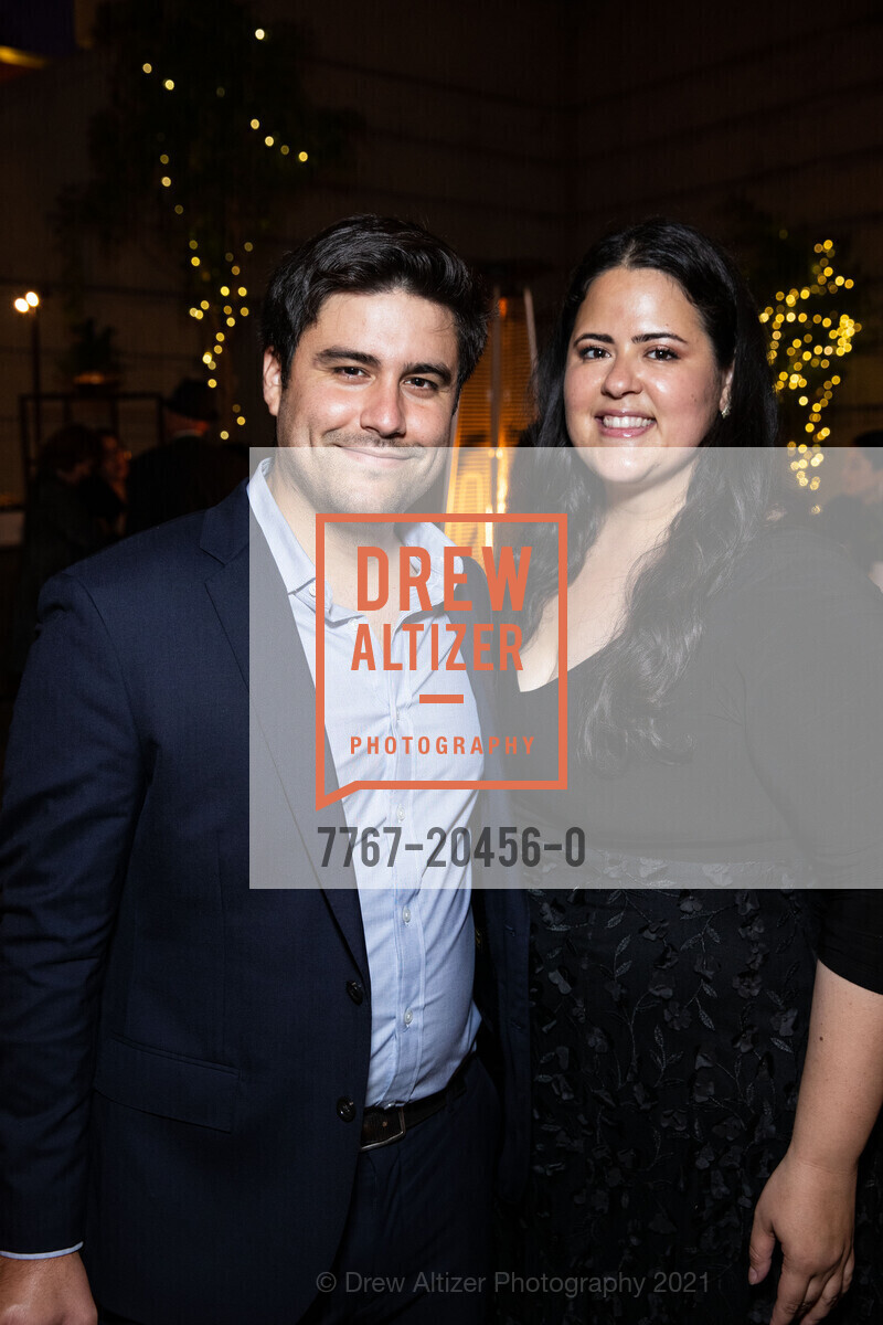 Michael Garcia, Alexandra Llamas, SF Symphony Re-Opening Night Gala, Louise M. Davies Symphony Hall. 201 Van Ness Ave, October 1st, 2021, Photo #7767-20456-0 Michael Garcia, Alexandra Llamas, Photo #7767-20456-0