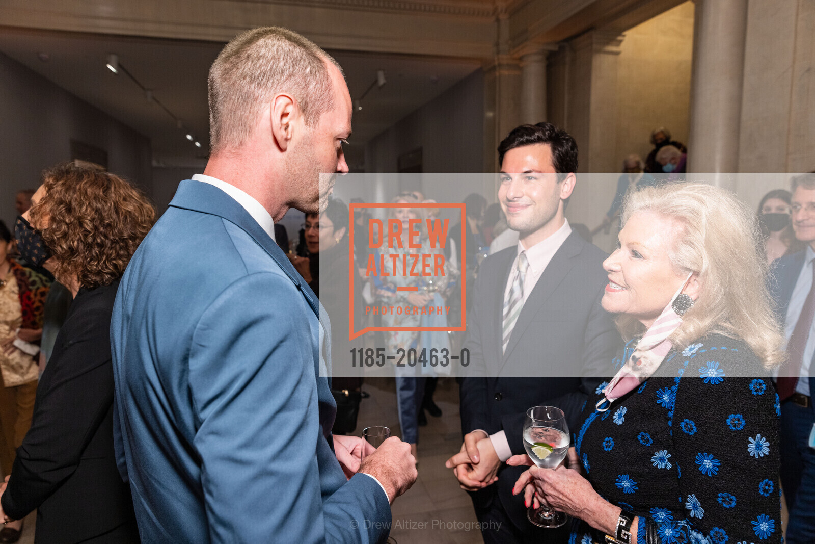 Guillaume Kientz, Furio Rinaldi, Dede Wilsey, FAMSF Hosts Donor Opening Preview: Pastels, Legion of Honor. 100 34th Ave, Photo #1185-20463-0 Guillaume Kientz, Furio Rinaldi, Dede Wilsey, Photo #1185-20463-0