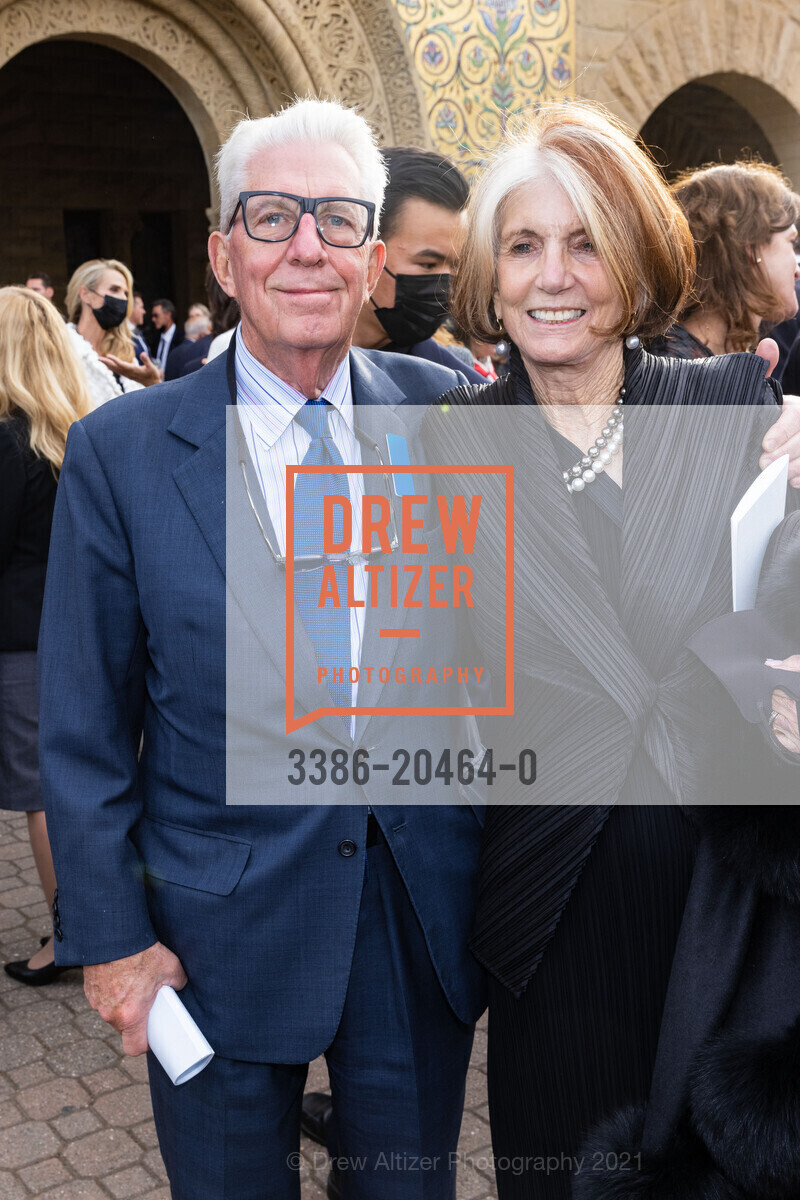 Rich Guggenhime, Judy Guggenhime, George Shultz Remembrance and Celebration of Life 2021, Memorial Church. 450 Jane Stanford Way, October 7th, 2021, Photo #3386-20464-0 Rich Guggenhime, Judy Guggenhime, Photo #3386-20464-0