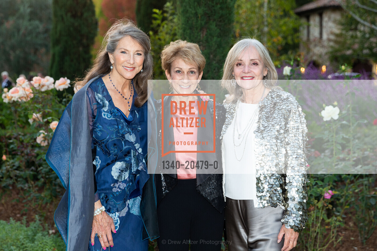 Suzanne Saunders, Laurie Kraus Lacob, Paula Robichaud, Part The Cloud Gala Benefitting Alzheimer's Association, Private Res, Photo #1340-20479-0 Suzanne Saunders, Laurie Kraus Lacob, Paula Robichaud, Photo #1340-20479-0