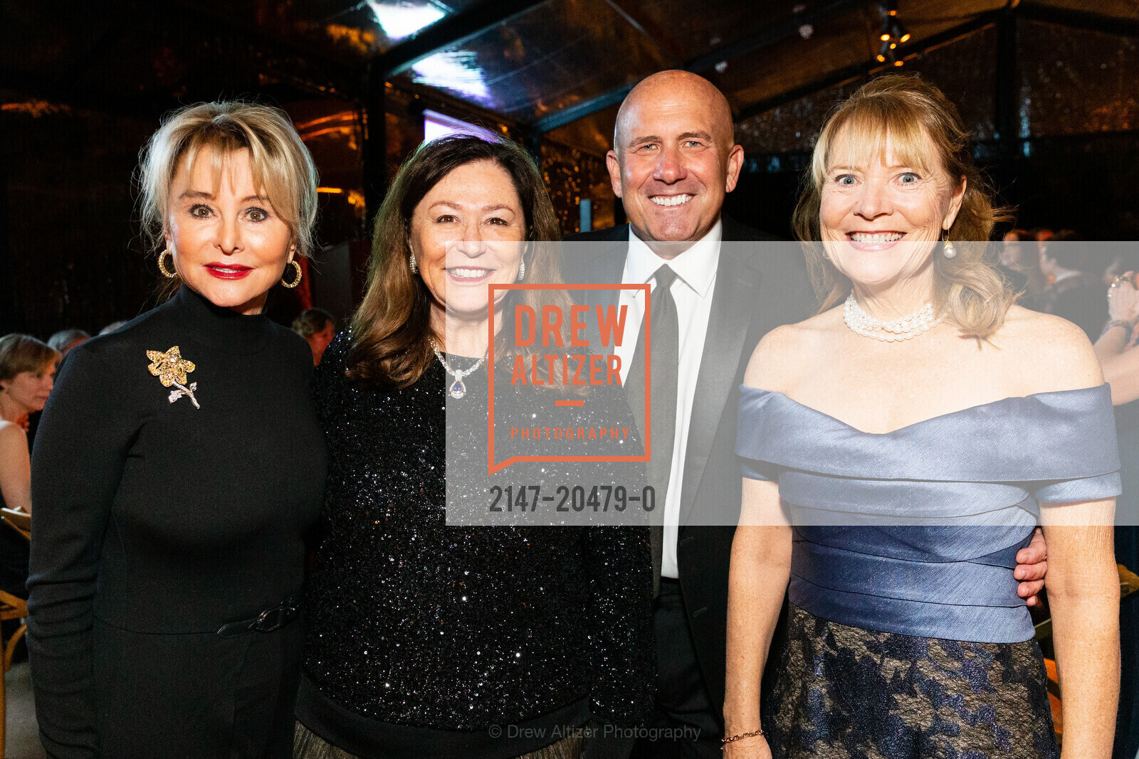 Michelle Hevrdejs, Nancy Albertini, David Cropper, Joni Cropper, Part The Cloud Gala Benefitting Alzheimer's Association, Private Res, Photo #2147-20479-0 Michelle Hevrdejs, Nancy Albertini, David Cropper, Joni Cropper, Photo #2147-20479-0