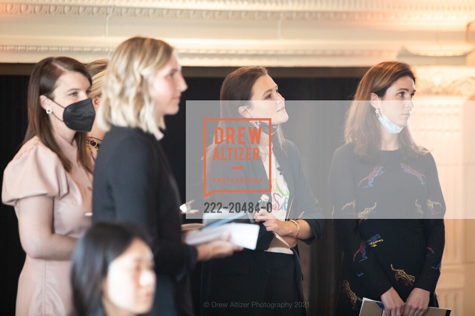 Carly Schwartz, Carey Shuffman, Amber Atherton, Emily de la Reguera, Nob Hill Gazette Hosts Own your Worth Event, Julia Morgan Ballroom. 465 California St, October 19th, 2021, Photo #222-20484-0 Carly Schwartz, Carey Shuffman, Amber Atherton, Emily de la Reguera, Photo #222-20484-0