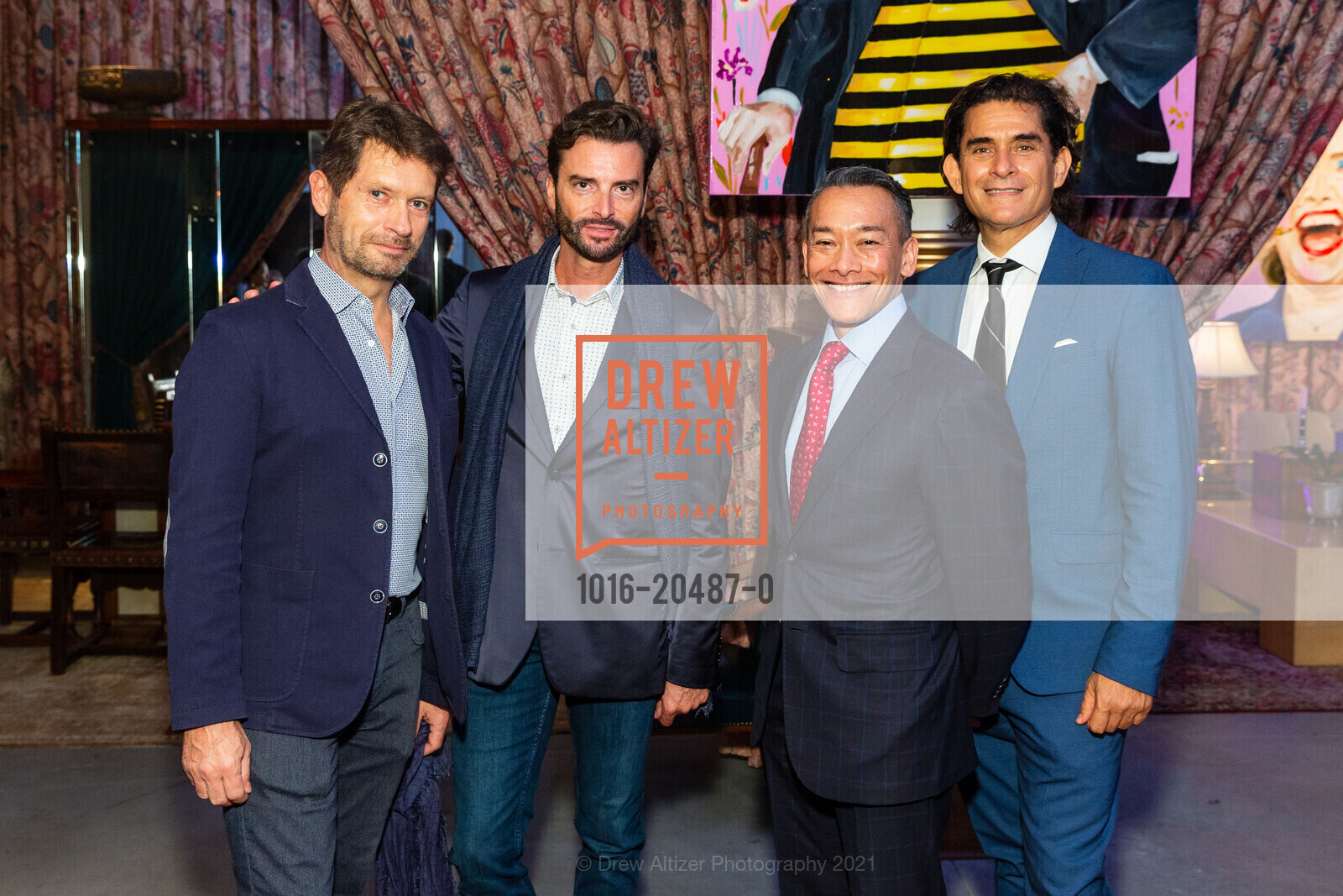 Patrick Armand, Ricardo Massini, Ricardo Bustamante, Alan Villareal, Museum of Performance + Design Arts Medallion, Saint Joseph’s Arts Society. 1401 Howard St, October 21st, 2021, Photo #1016-20487-0 Patrick Armand, Ricardo Massini, Ricardo Bustamante, Alan Villareal, Photo #1016-20487-0
