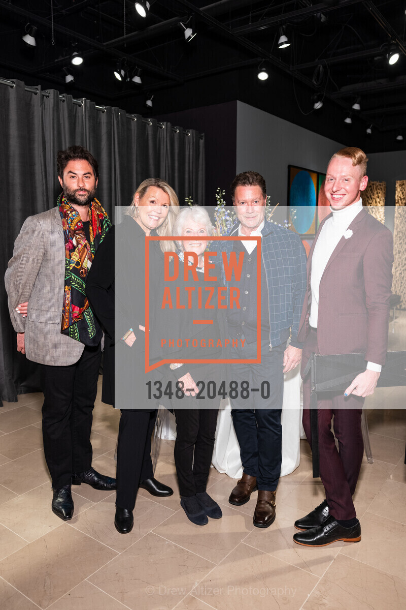 Jon Russell, Katherine Macfee, Kay Evans, Jeffrey Holt, Clayton Bishop, Neiman Marcus Celebrates THE MAGIC OF HOSTING in Partnership with The San Francisco Fall Show, Neiman Marcus Penthouse - Level 5. 150 Stockton St, Photo #1348-20488-0 Jon Russell, Katherine Macfee, Kay Evans, Jeffrey Holt, Clayton Bishop, Photo #1348-20488-0