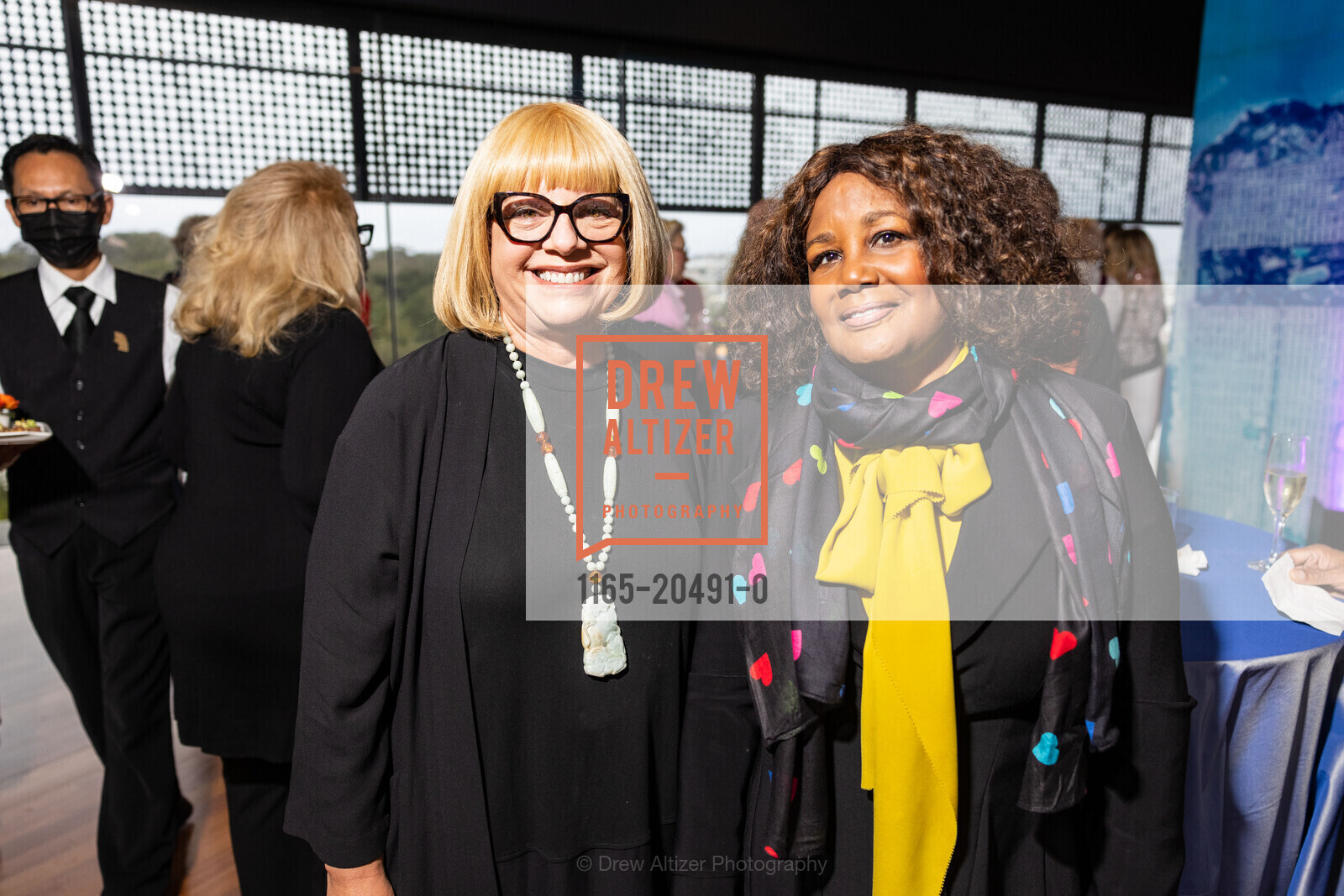 Karen Francois, Carolyn Tyler, FAMSF hosts Opening Day Celebration for Patrick Kelly: Runway of Love 2021, de Young Museum. 50 Hagiwara Tea Garden Dr, Photo #1165-20491-0 Karen Francois, Carolyn Tyler, Photo #1165-20491-0