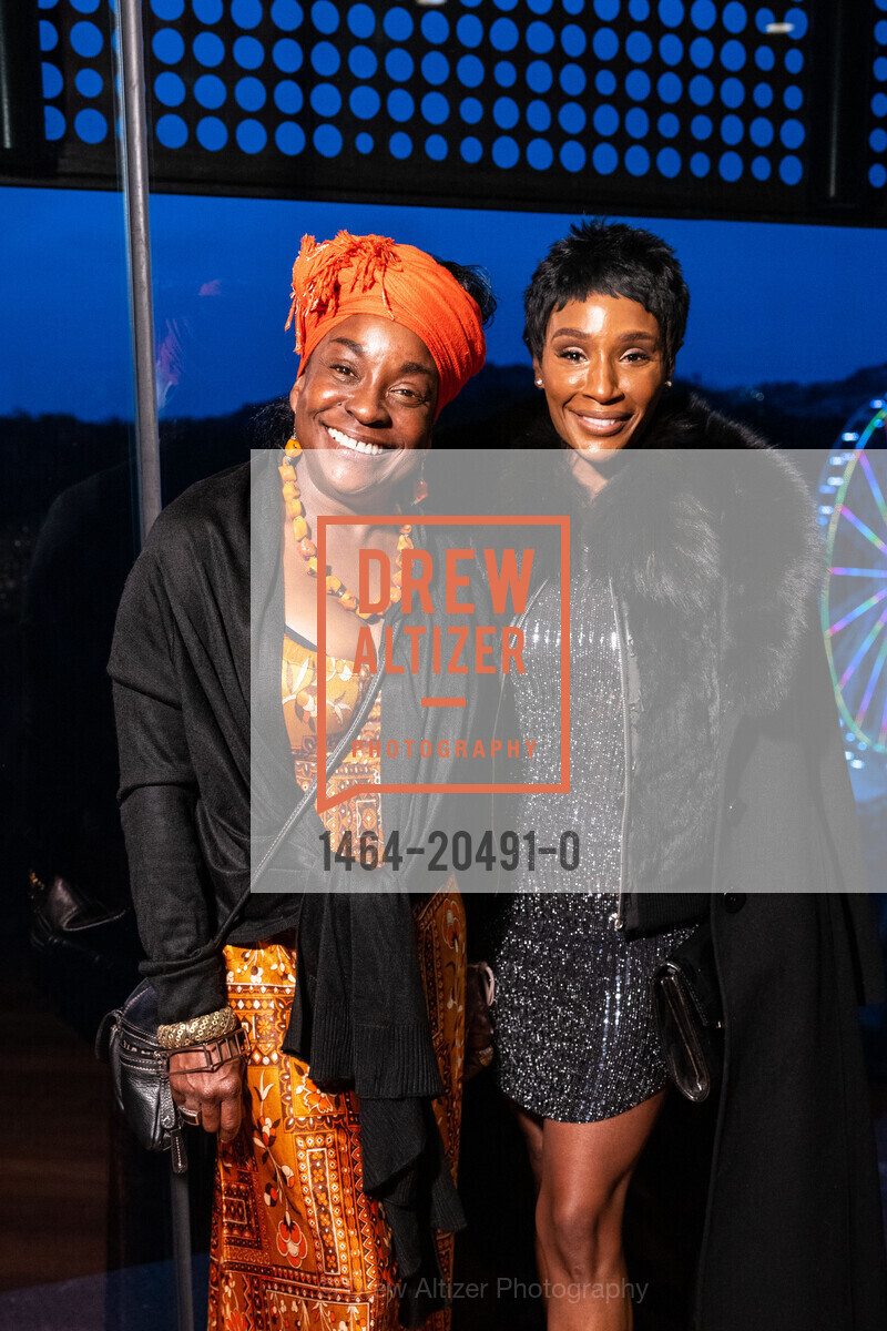 Leslie Meneweather, Pernella Sommerville, FAMSF hosts Opening Day Celebration for Patrick Kelly: Runway of Love 2021, de Young Museum. 50 Hagiwara Tea Garden Dr, Photo #1464-20491-0 Leslie Meneweather, Pernella Sommerville, Photo #1464-20491-0