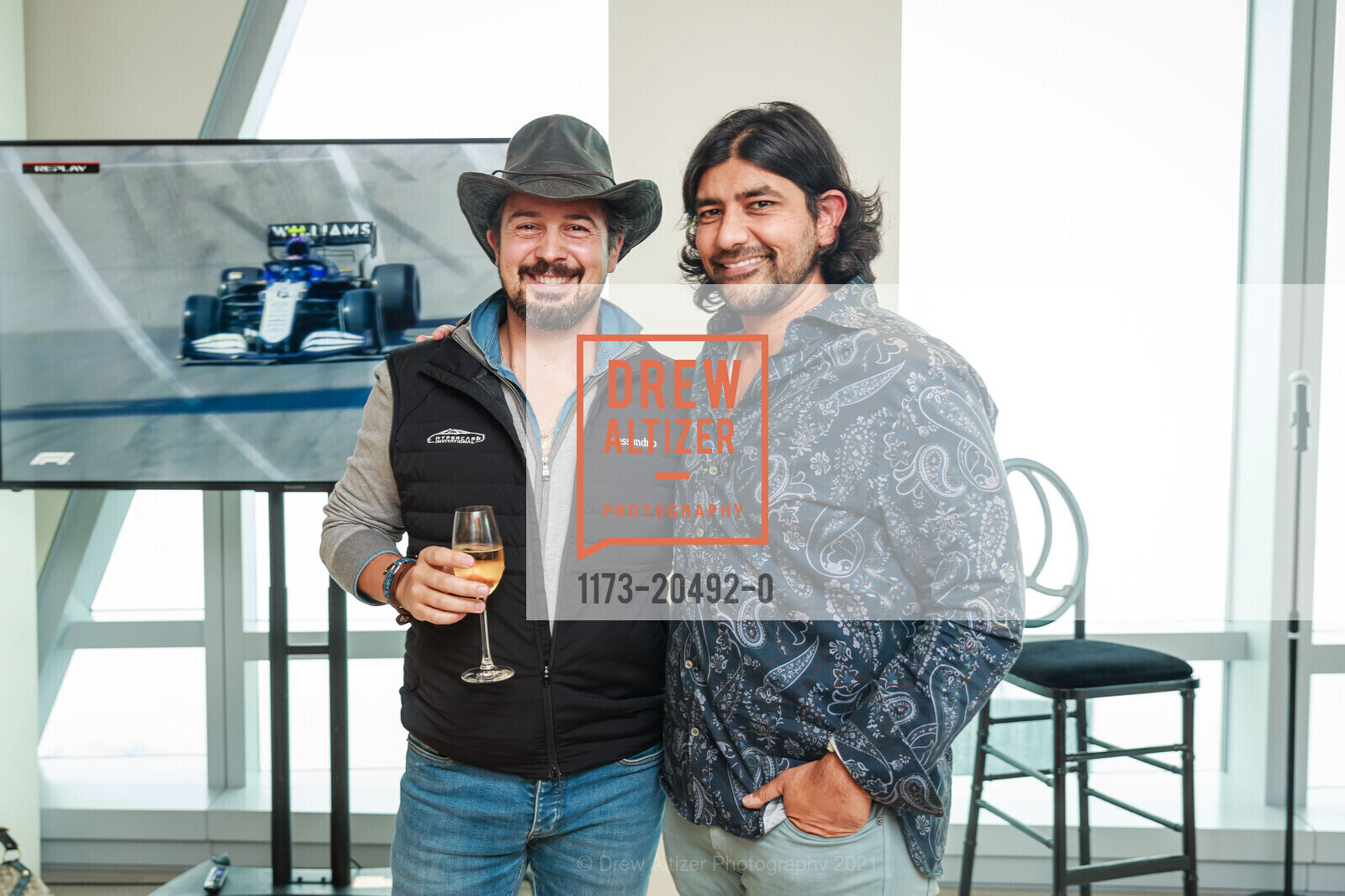 Alessandro Borroni, Kanishka Pothula, Gallery 181 hosts Formula 1 Aramco United States Grand Prix, Gallery 181. 181 Fremont, October 24th, 2021, Photo #1173-20492-0 Alessandro Borroni, Kanishka Pothula, Photo #1173-20492-0