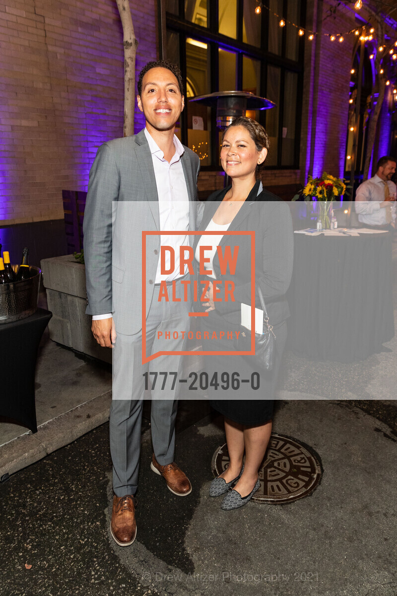Adam Tait, Janice Bermudez, San Francisco Chamber of Commerce Excellence in Business Awards Watch Party, Credo. 360 Pine St, October 28th, 2021, Photo #1777-20496-0 Adam Tait, Janice Bermudez, Photo #1777-20496-0