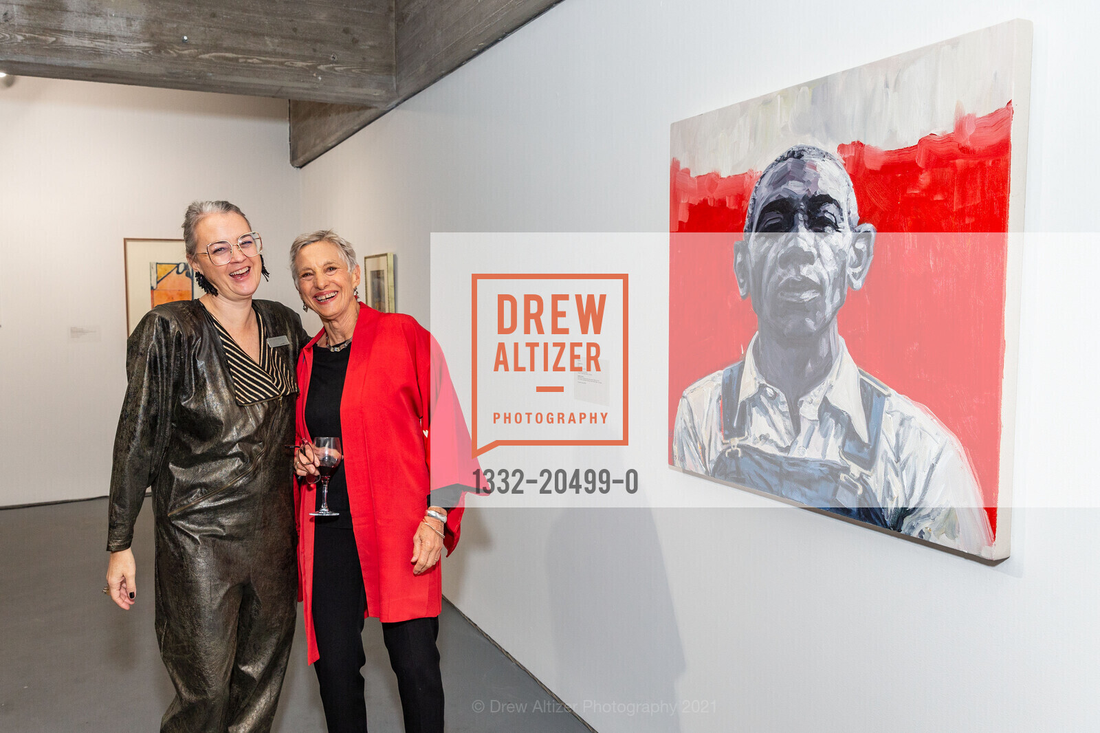 Jennifer Rissler, Cathy Simon, SFAI Looking Forward Art Auction & Sale, SF Art Institute. 800 Chestnut St, November 4th, 2021, Photo #1332-20499-0 Jennifer Rissler, Cathy Simon, Photo #1332-20499-0