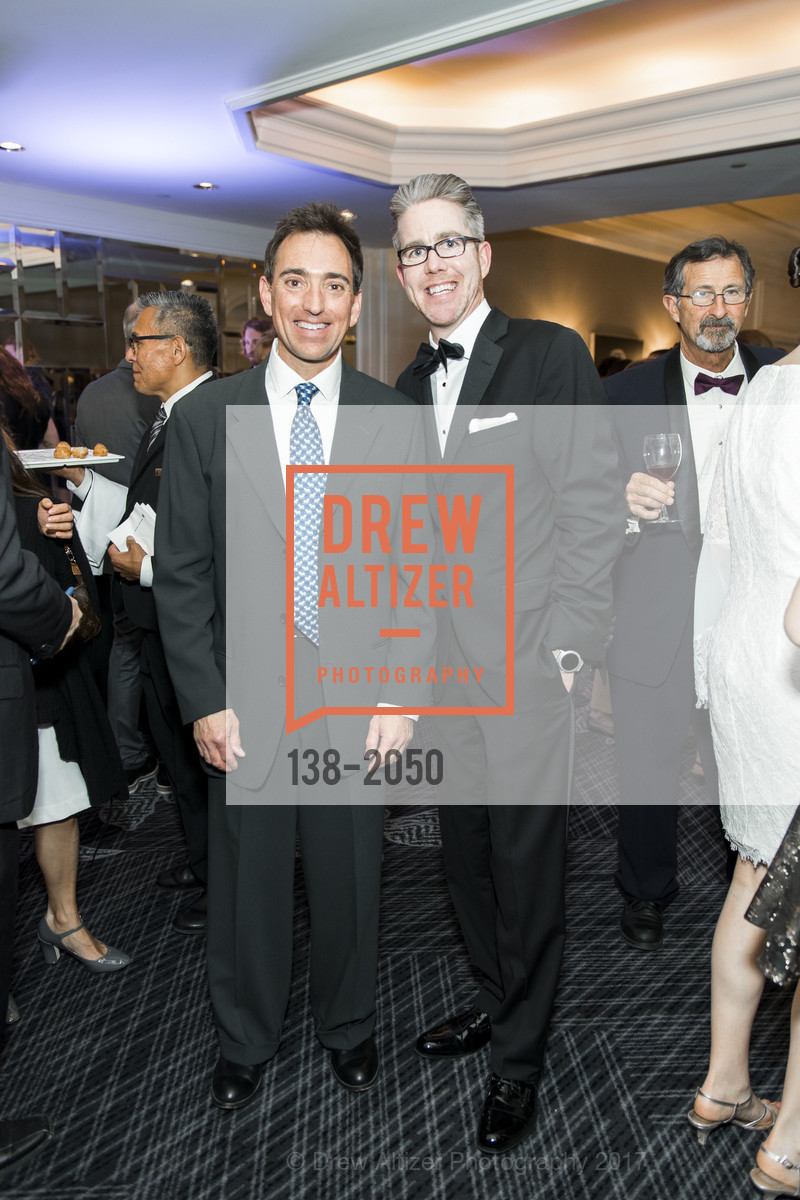 Jeff Sternberg, Derek Aitken, 20th Annual California Wine Classic, Ritz Carlton Hotel. 600 Stockton St, April 21st, 2017, Photo #138-2050 Jeff Sternberg, Derek Aitken, Photo #138-2050