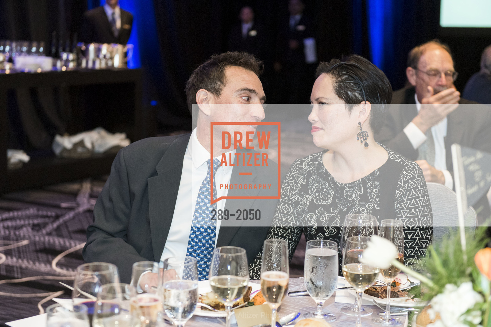 Jeff Sternberg, Anne Fung, 20th Annual California Wine Classic, Ritz Carlton Hotel. 600 Stockton St, April 21st, 2017, Photo #289-2050 Jeff Sternberg, Anne Fung, Photo #289-2050