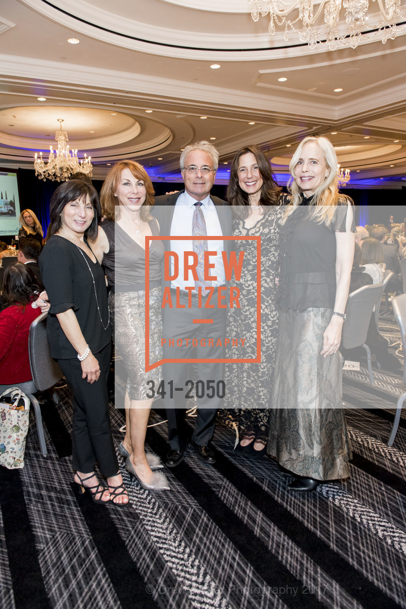 Laurie Benson, Orene Kearn, Rob Kearn, Jeanette Pavini, Lisa Weber, 20th Annual California Wine Classic, Ritz Carlton Hotel. 600 Stockton St, April 21st, 2017, Photo #341-2050 Laurie Benson, Orene Kearn, Rob Kearn, Jeanette Pavini, Lisa Weber, Photo #341-2050
