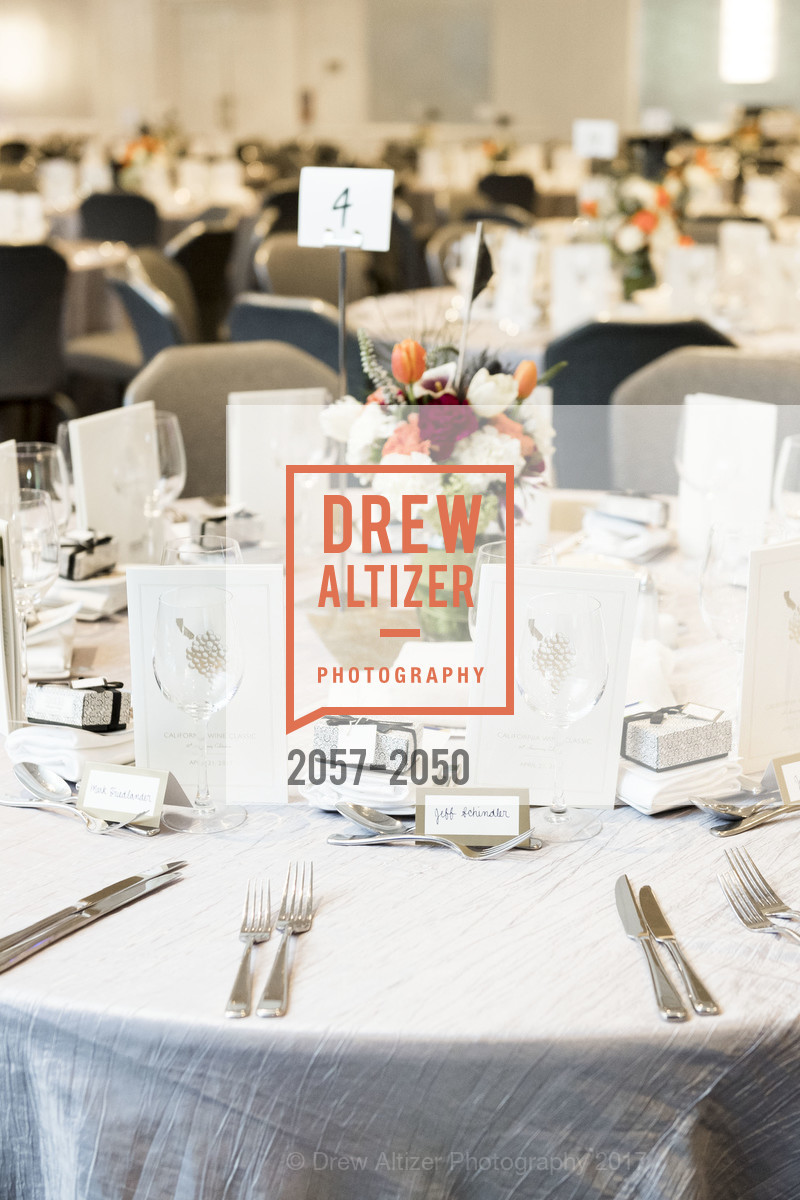 Atmosphere, 20th Annual California Wine Classic, Ritz Carlton Hotel. 600 Stockton St, April 21st, 2017