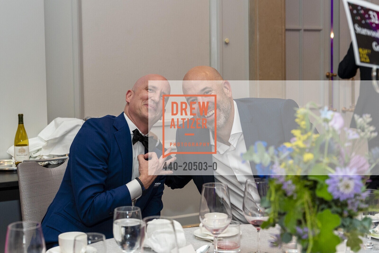 David Cory, Mark Deason, PRC'S Mighty Real Gala, Four Seasons Hotel San Francisco. 757 Market St, Photo #440-20503-0 David Cory, Mark Deason, Photo #440-20503-0