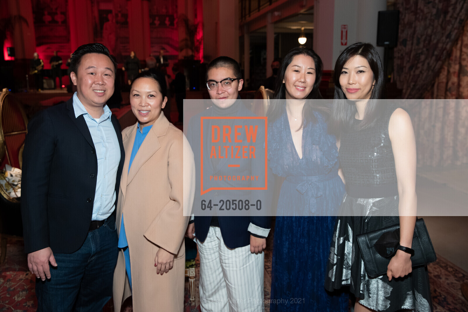 Jim Tsai, Marianne Tsai, Jenny Foley, Becky Hui, Laura Loff, Photo #64-20508-0