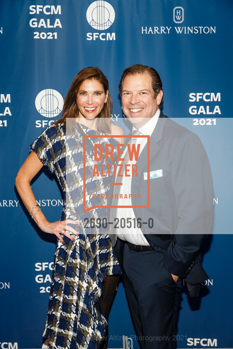 Christine de Baubigny, Andre de Baubigny, SF Conservatory of Music 2021 Gala event featuring Yo-Yo Ma, Bowes Center. 200 Van Ness, November 12th, 2021, Photo #2690-20516-0 Christine de Baubigny, Andre de Baubigny, Photo #2690-20516-0