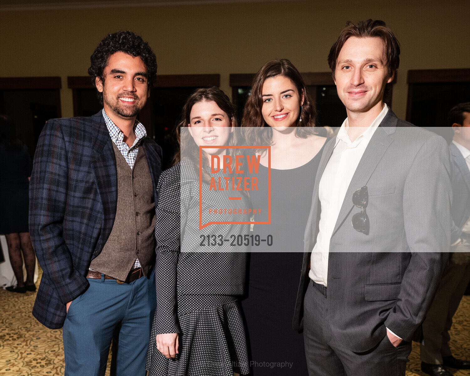 Justin Gaudoin, Sarah Horn, Allison J Parker, Samuel Faustine, World Premiere of Gordon Getty's "Goodbye, Mr. Chips" an Opera Reimagined for Film, Peacock Gap Golf Course and Country Club. 1118 4th St, Photo #2133-20519-0 Justin Gaudoin, Sarah Horn, Allison J Parker, Samuel Faustine, Photo #2133-20519-0