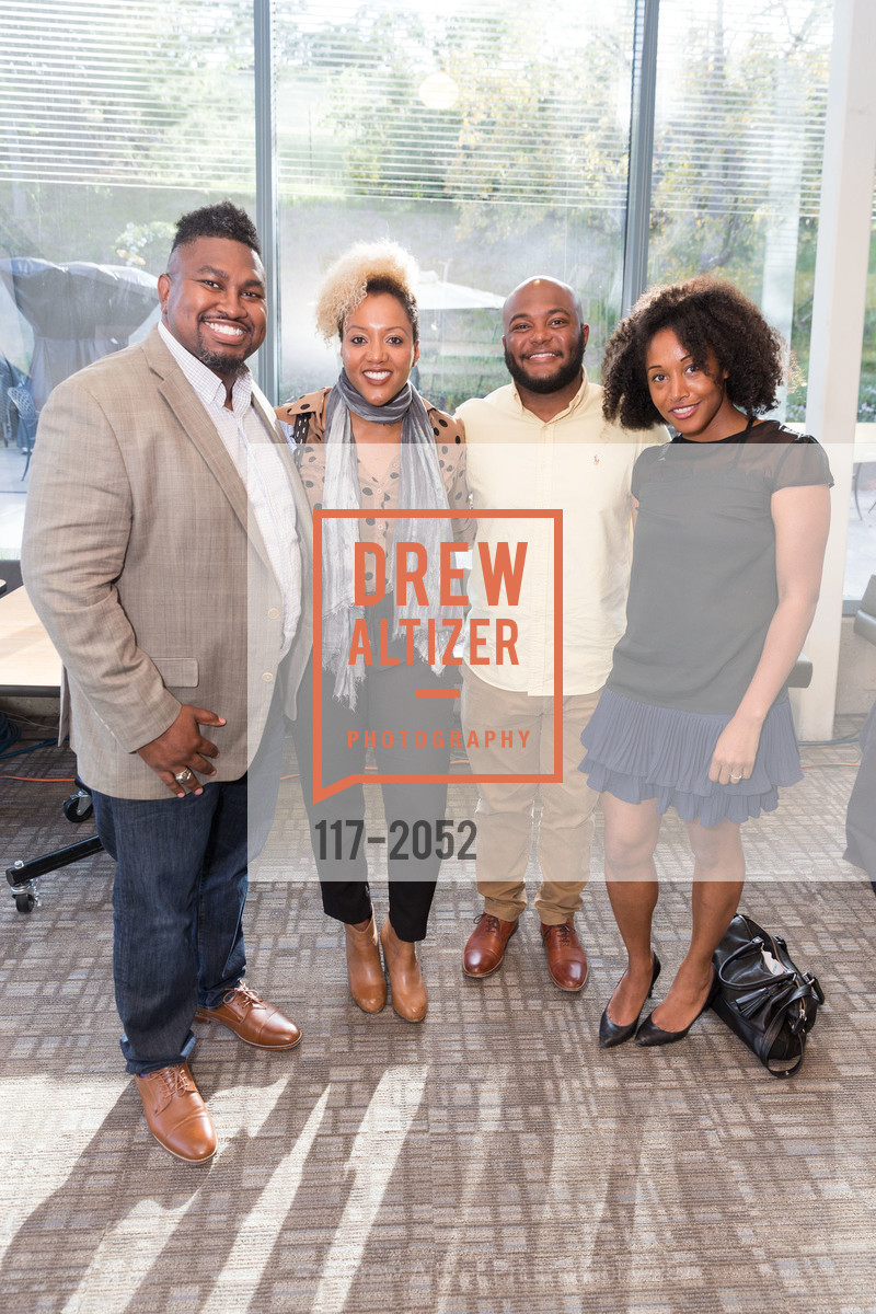 Harold Hughes, Stefanie Thomas, Carmichael Caldwell, Lakeisha Poole, 3rd Annual Culture Shifting Weekend- Fireside Chat, SAP, 1st Floor Cafe. 3410 Hillview Avenue, April 21st, 2017, Photo #117-2052 Harold Hughes, Stefanie Thomas, Carmichael Caldwell, Lakeisha Poole, Photo #117-2052