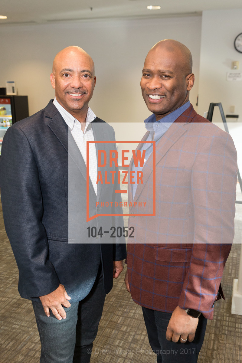 Glen Day, Don Doakes, 3rd Annual Culture Shifting Weekend- Fireside Chat, SAP, 1st Floor Cafe. 3410 Hillview Avenue, April 21st, 2017, Photo #104-2052 Glen Day, Don Doakes, Photo #104-2052