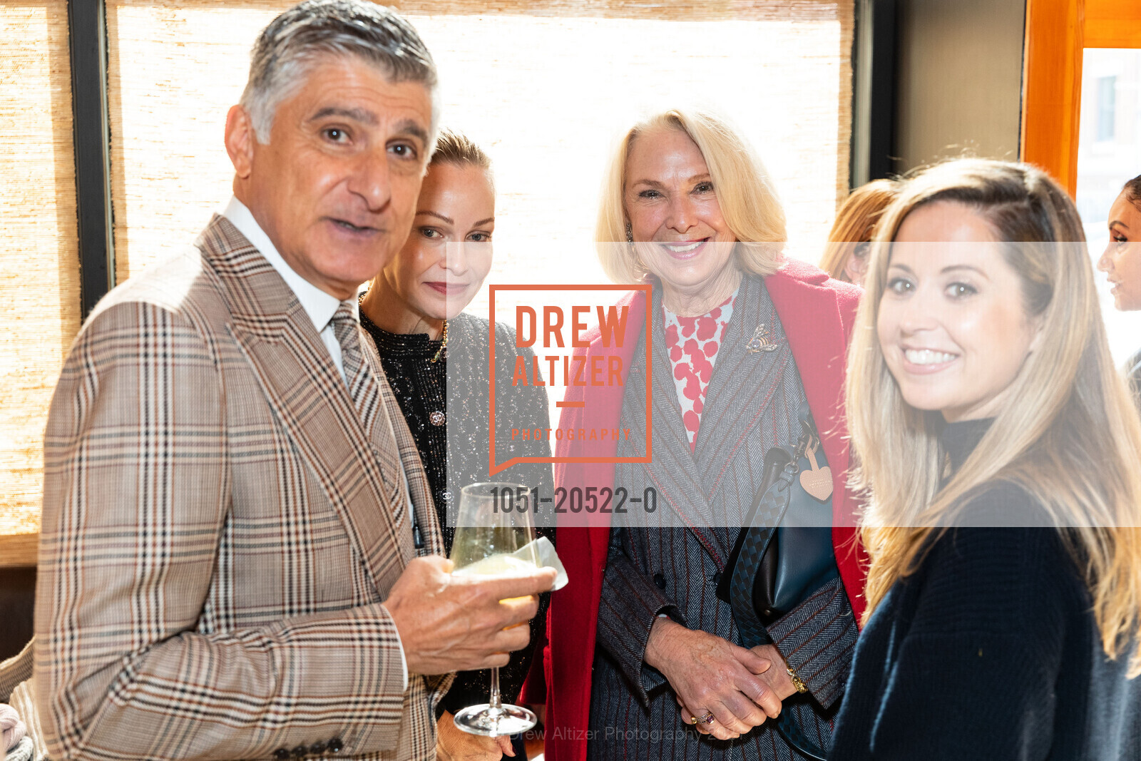 George Georges, Carrie Gretsch, Kay Heafey, Shannon Blunden Nichols, Neiman Marcus hosts Brunello Cucinelli Luncheon, Cotogna. 490 Pacific Ave, November 16th, 2021, Photo #1051-20522-0 George Georges, Carrie Gretsch, Kay Heafey, Shannon Blunden Nichols, Photo #1051-20522-0