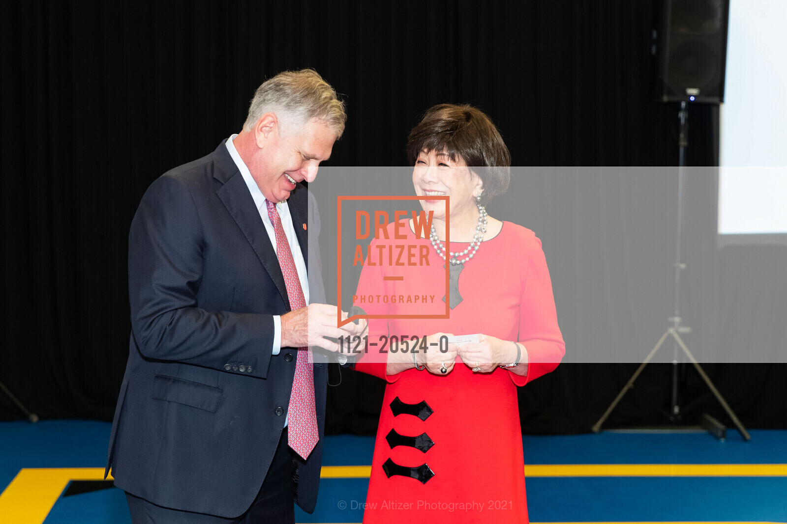 Ernst Bauer, Margaret Liu Collins, The Salvation Army's 18th Annual Holiday Luncheon, The Salvation Army Kroc Center. 240 Turk St, November 17th, 2021, Photo #1121-20524-0 Ernst Bauer, Margaret Liu Collins, Photo #1121-20524-0