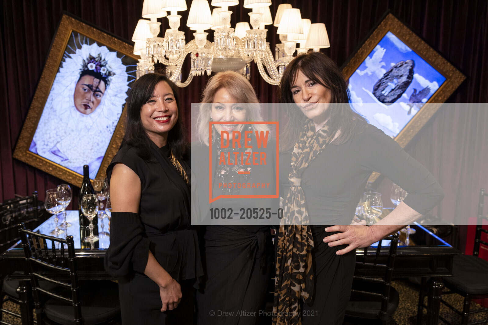 Anna Miranda, Diva Poulos, Pamela Reeves, Haute Living Release Party hosted by The Ritz, The Ritz Carlton, San Francisco. 600 Stockton St, November 17th, 2021, Photo #1002-20525-0 Anna Miranda, Diva Poulos, Pamela Reeves, Photo #1002-20525-0