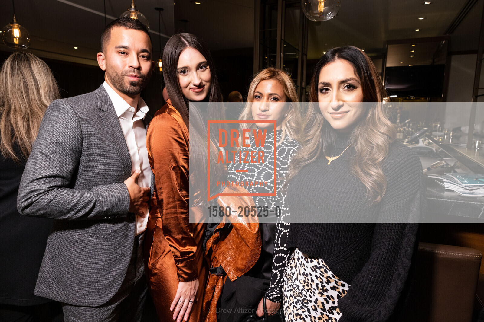 Stefan Angelo, Catherine McKinnon, Krisha Chhaganlal, Setahrae Javanbakht, Haute Living Release Party hosted by The Ritz, The Ritz Carlton, San Francisco. 600 Stockton St, Photo #1580-20525-0 Stefan Angelo, Catherine McKinnon, Krisha Chhaganlal, Setahrae Javanbakht, Photo #1580-20525-0