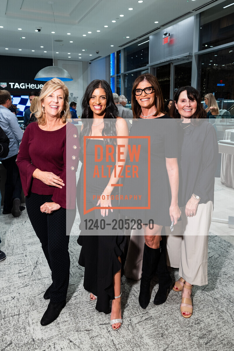 Cindy Hunter, Maddie Brandel, Stephanie Brandel, Tracy Rosen, Heller Jewelers 25th Anniversary Party, Heller Jewelers. 6000 Bollinger Canyon Rd, November 18th, 2021, Photo #1240-20528-0 Cindy Hunter, Maddie Brandel, Stephanie Brandel, Tracy Rosen, Photo #1240-20528-0