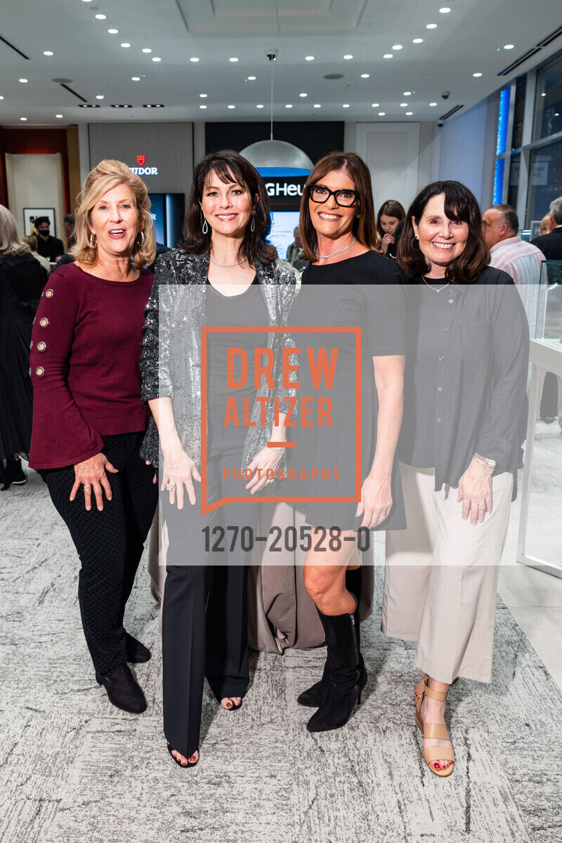 Cindy Hunter, Catherine Heller, Stephanie Brandel, Tracy Rosen, Heller Jewelers 25th Anniversary Party, Heller Jewelers. 6000 Bollinger Canyon Rd, November 18th, 2021, Photo #1270-20528-0 Cindy Hunter, Catherine Heller, Stephanie Brandel, Tracy Rosen, Photo #1270-20528-0