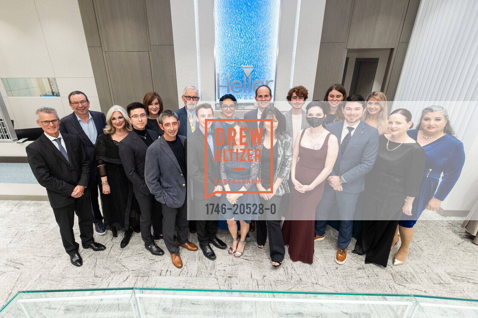 Joe Bottaro, Scott Heller, Nancy Orgel, Bleau Zy, Elizabeth Carr, Oleg Iosilevsky, David Rowley, Brock Uhl, Noelle Boukis, Marizelle TongMarkus Martinez, Catherine Heller, Marc Heller, Nic Lopez, Sarah Heller, Brandon Heller, Greta Gardner, Mary Harkin, Jamie Garcia-Marrow, Heller Jewelers 25th Anniversary Party, Heller Jewelers. 6000 Bollinger Canyon Rd, November 18th, 2021, Photo #1746-20528-0 Joe Bottaro, Scott Heller, Nancy Orgel, Bleau Zy, Elizabeth Carr, Oleg Iosilevsky, David Rowley, Brock Uhl, Noelle Boukis, Marizelle TongMarkus Martinez, Catherine Heller, Marc Heller, Nic Lopez, Sarah Heller, Brandon Heller, Greta Gardner, Mary Harkin, Jamie Garcia-Marrow, Photo #1746-20528-0
