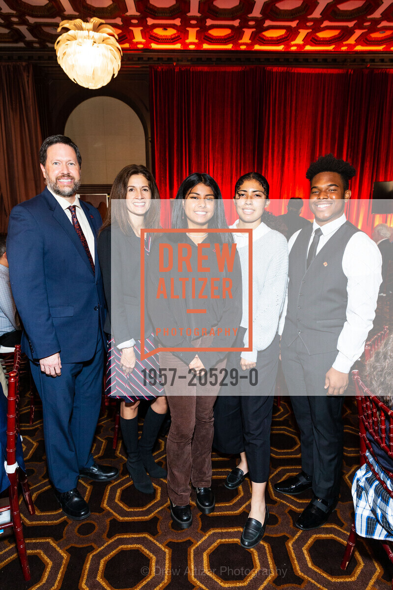 Brian Swanson, Christina Karabinis, Dana Hernandez, Malia Satcher, Christian Harris, Bay Scholars 8th Annual Thanksgiving Luncheon, The Julia Morgan Ballroom. 465 California St, Photo #1957-20529-0 Brian Swanson, Christina Karabinis, Dana Hernandez, Malia Satcher, Christian Harris, Photo #1957-20529-0