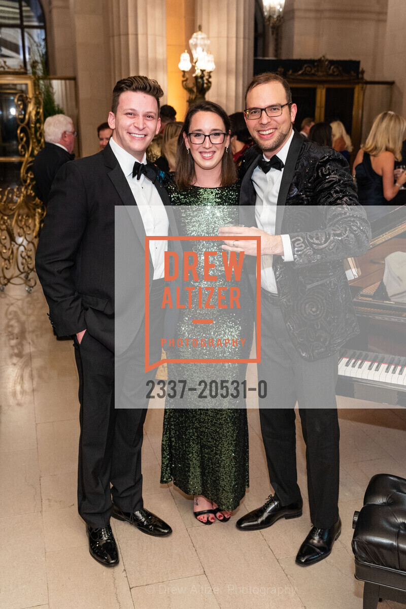 Aryeh Nussbaum Cohen, Abbi Nussbaum Cohen, Ronnie Michael Greenberg, SF Opera Guild's An Evening on the Stage, SF Opera. 301 Van Ness Ave, Photo #2337-20531-0 Aryeh Nussbaum Cohen, Abbi Nussbaum Cohen, Ronnie Michael Greenberg, Photo #2337-20531-0