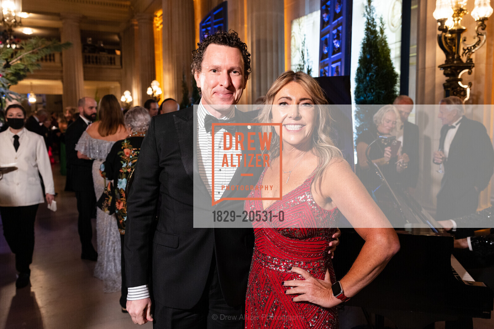 Jacob Langfelder, Sarah Fowler, SF Opera Guild's An Evening on the Stage, SF Opera. 301 Van Ness Ave, Photo #1829-20531-0 Jacob Langfelder, Sarah Fowler, Photo #1829-20531-0