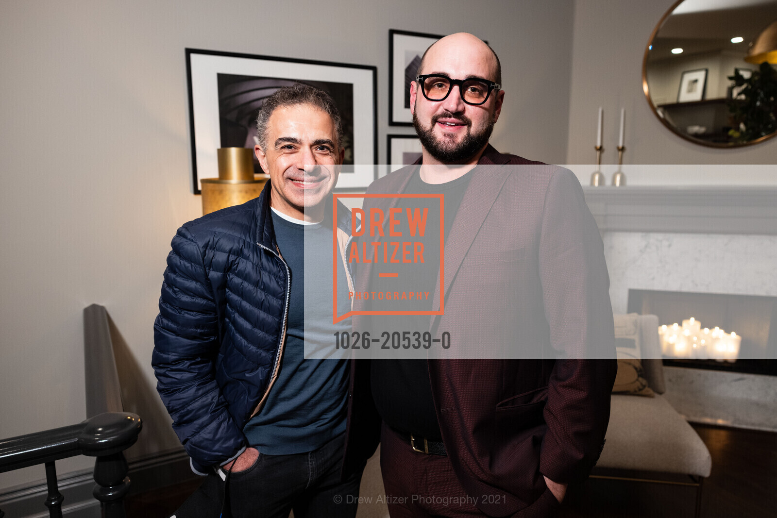 Farzad Tari, Geoffrey Coy, Coy and Company Home Brand Launch, Coy and Company Home. 2580 Greenwich St, December 3rd, 2021, Photo #1026-20539-0 Farzad Tari, Geoffrey Coy, Photo #1026-20539-0