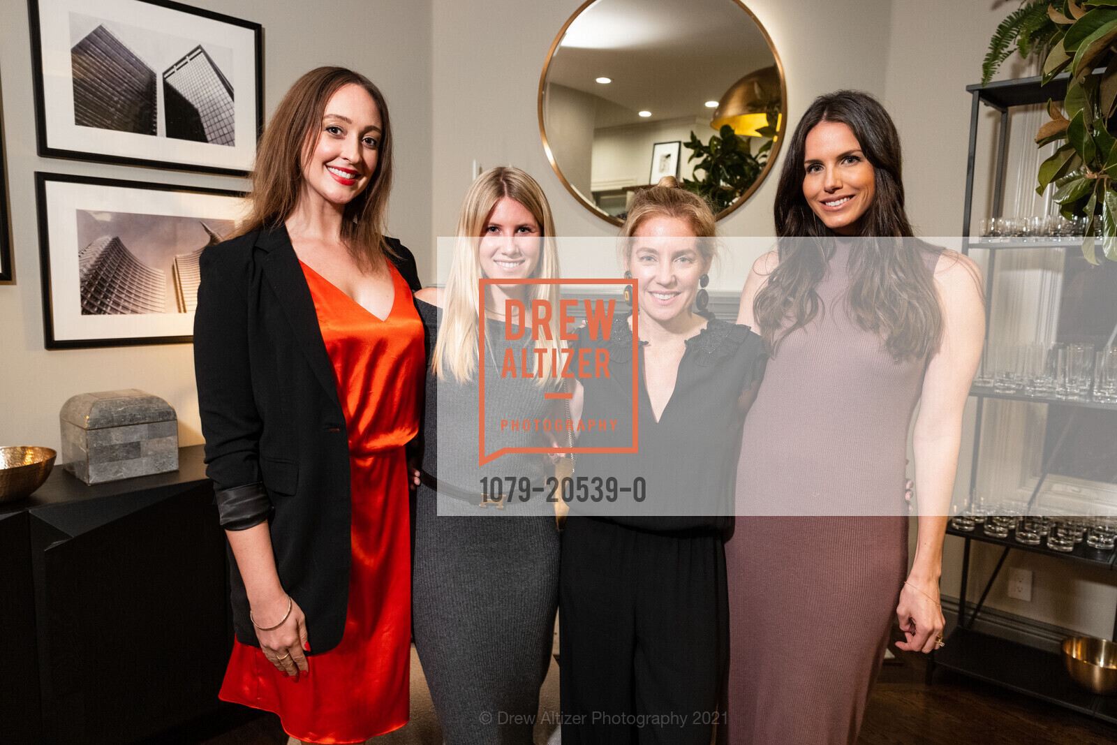 Victoria Smith, Caitlin Burnham, Missy Wyant Smit, Hannah Warden, Coy and Company Home Brand Launch, Coy and Company Home. 2580 Greenwich St, December 3rd, 2021, Photo #1079-20539-0 Victoria Smith, Caitlin Burnham, Missy Wyant Smit, Hannah Warden, Photo #1079-20539-0