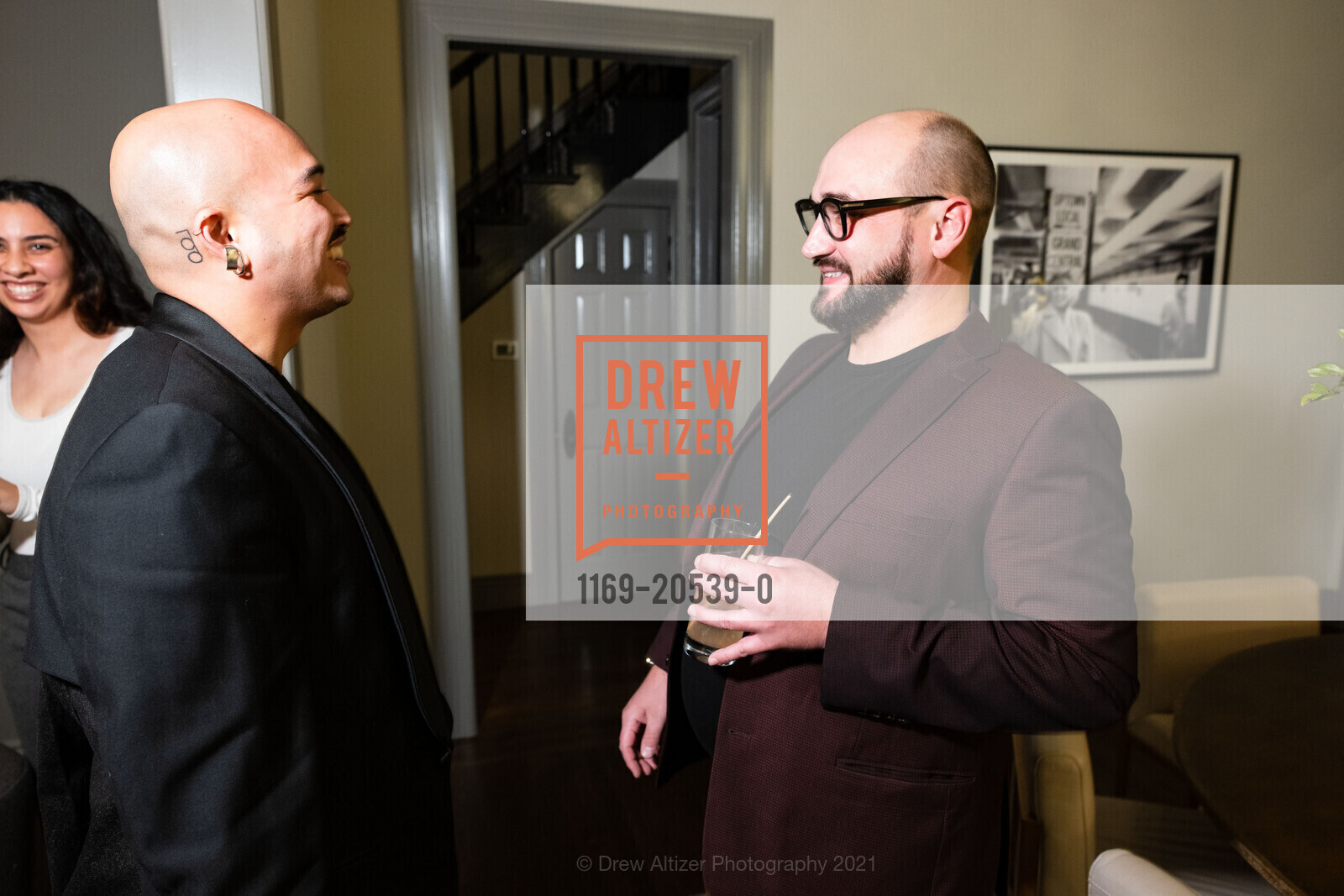 Adrian Clutario, Geoffrey Coy, Coy and Company Home Brand Launch, Coy and Company Home. 2580 Greenwich St, December 3rd, 2021, Photo #1169-20539-0 Adrian Clutario, Geoffrey Coy, Photo #1169-20539-0
