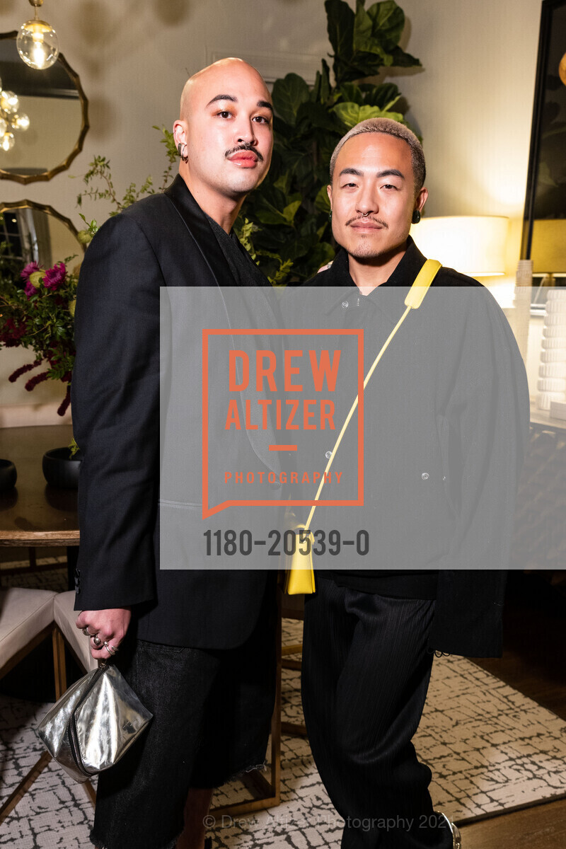 Adrian Clutario, Jon Lee, Coy and Company Home Brand Launch, Coy and Company Home. 2580 Greenwich St, December 3rd, 2021, Photo #1180-20539-0 Adrian Clutario, Jon Lee, Photo #1180-20539-0
