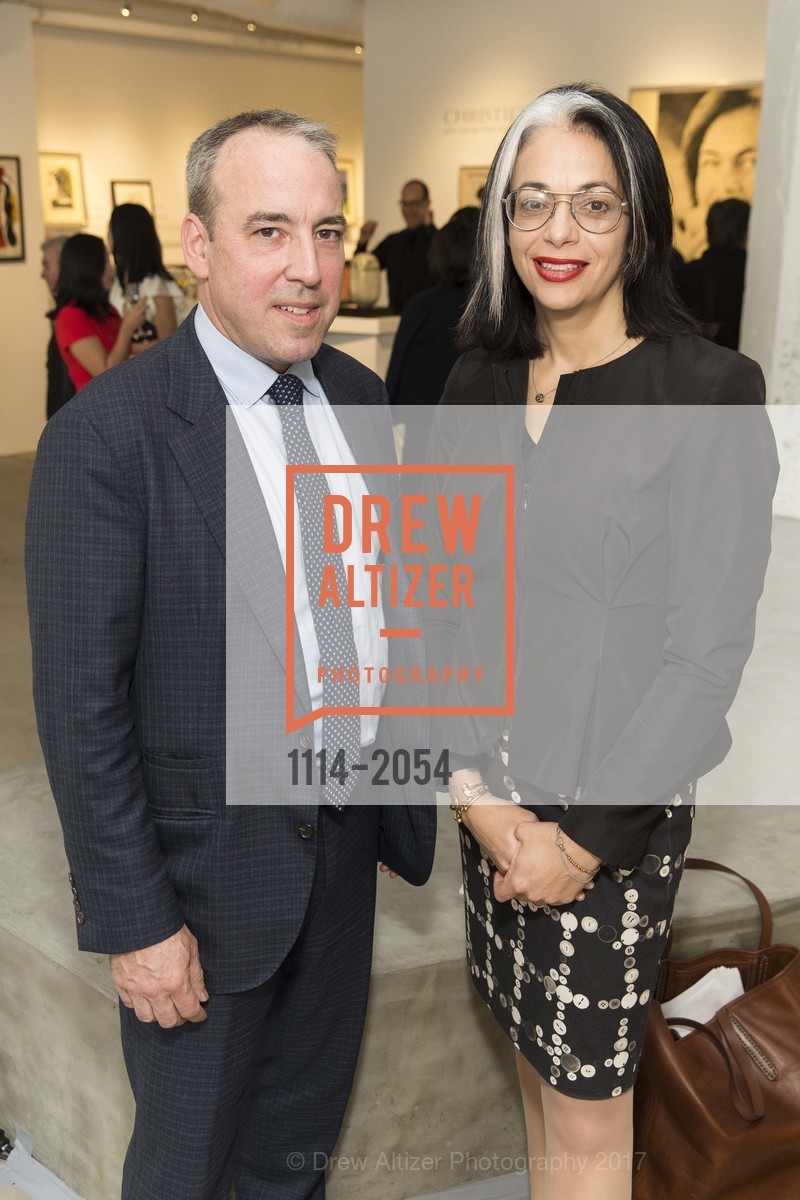 Andrew Matthis, Lara Calasetta, Christie's Spring Tour 2017, Wendi Norris Gallery. Van 161 Jesse Street, April 20th, 2017, Photo #1114-2054 Andrew Matthis, Lara Calasetta, Photo #1114-2054